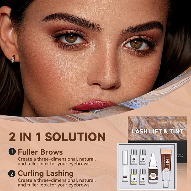 ✨ 2-in-1 Wimperlift & Kleurkit – Langdurig Resultaat (6-8 Weken), Salonkwaliteit & Veilige Formule (Thuis Gemakkelijk Gebruiken!) - Image 4
