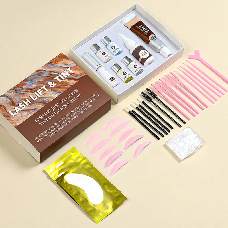 ✨ 2-in-1 Wimperlift & Kleurkit – Langdurig Resultaat (6-8 Weken), Salonkwaliteit & Veilige Formule (Thuis Gemakkelijk Gebruiken!) - Image 5