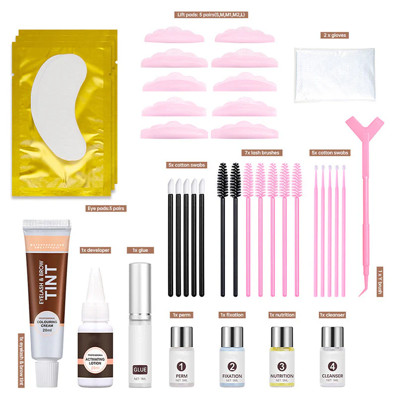 ✨ 2-in-1 Wimperlift & Kleurkit – Langdurig Resultaat (6-8 Weken), Salonkwaliteit & Veilige Formule (Thuis Gemakkelijk Gebruiken!) - Image 9