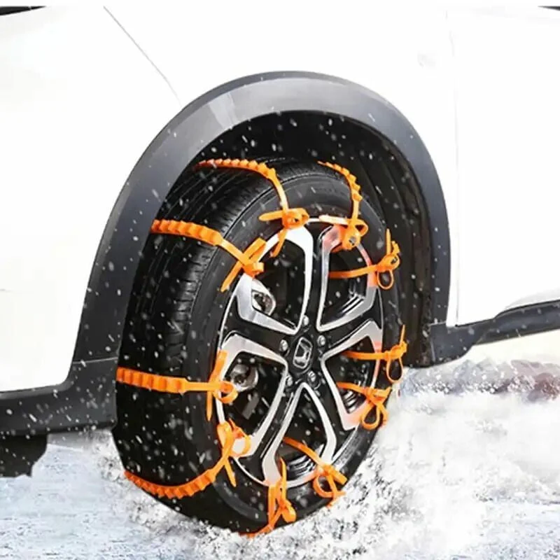 🔥 Winter Auto Antislipkettingen – Super Slijtvast, Eenvoudig Installeren & Universeel (Veilig Rijden in Sneeuw & Ijs!) - Image 15
