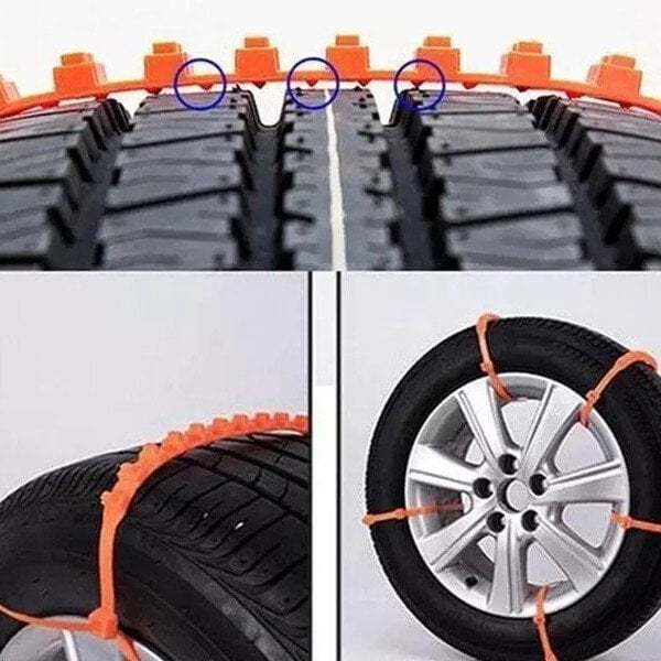 🔥 Winter Auto Antislipkettingen – Super Slijtvast, Eenvoudig Installeren & Universeel (Veilig Rijden in Sneeuw & Ijs!) - Image 9