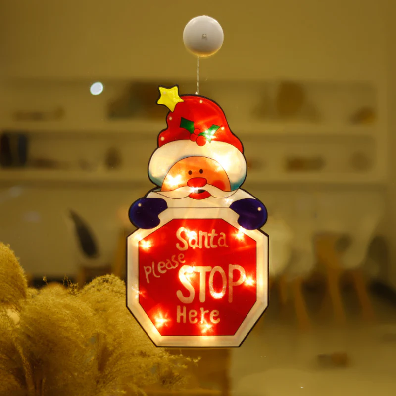 🎄Kerstdeal ALTIJD 25% KORTING✨🎄Kerstvenster-Hanglichten – Meerdere Kerstmotieven, Warme Sfeer Creatie & Meervoudige Toepassingen(Perfect voor Kerstdecoratie!) - Image 19