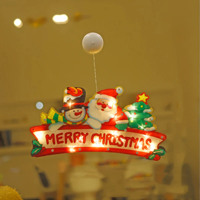 🎄Kerstdeal ALTIJD 25% KORTING✨🎄Kerstvenster-Hanglichten – Meerdere Kerstmotieven, Warme Sfeer Creatie & Meervoudige Toepassingen(Perfect voor Kerstdecoratie!) - Image 20