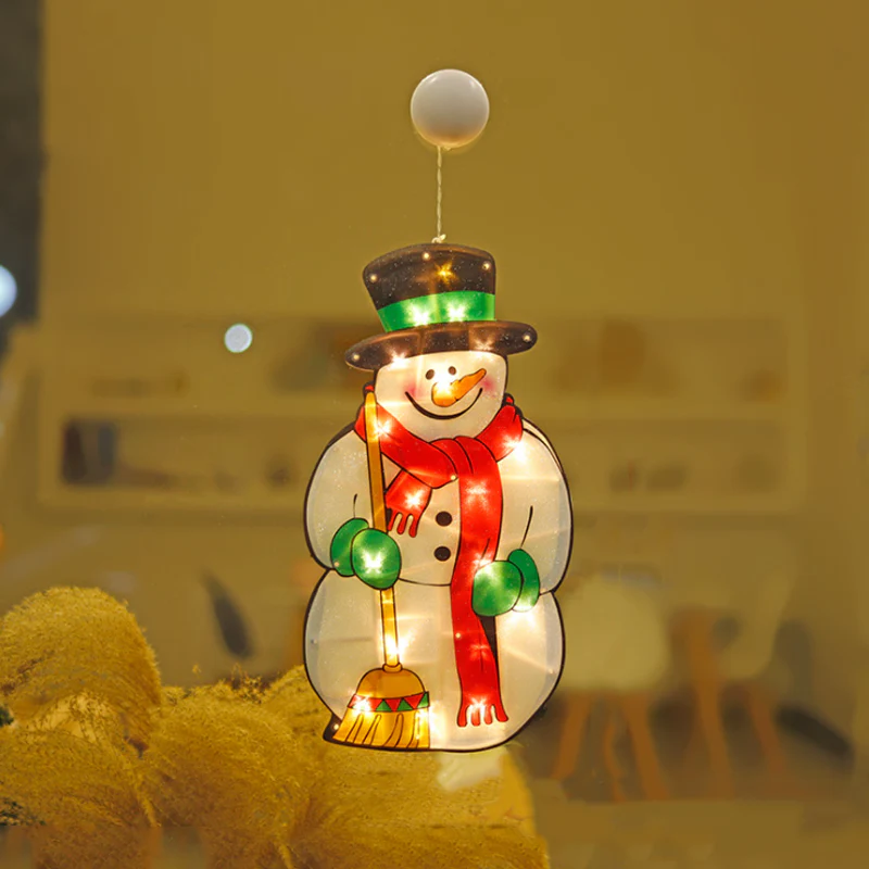 🎄Kerstdeal ALTIJD 25% KORTING✨🎄Kerstvenster-Hanglichten – Meerdere Kerstmotieven, Warme Sfeer Creatie & Meervoudige Toepassingen(Perfect voor Kerstdecoratie!) - Image 22