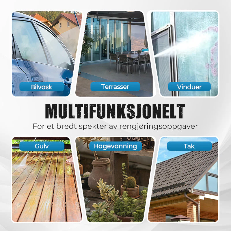 🎉Nieuwjaars Cadeau 50% KORTING!🚗Multifunctionele Hogedruk Spuitpistool Slangset: Krachtige Reiniging + Meerdere Sproeimodi – Perfect Voor Auto's & Tuin! - Image 5