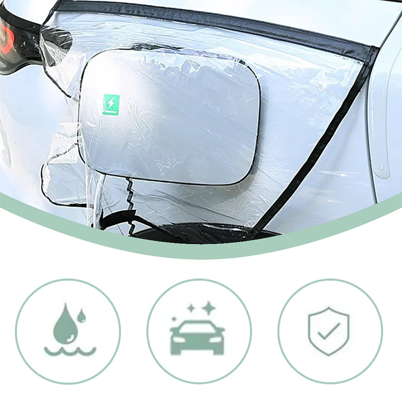 🎉Nieuwjaars Cadeau 50% KORTING!🚗Magnetische Waterdichte Oplaadpoort Afdekking (EV) – Weerbestendig & Snel Te Installeren: Bescherm Jouw Elektrische Voertuig! - Image 6