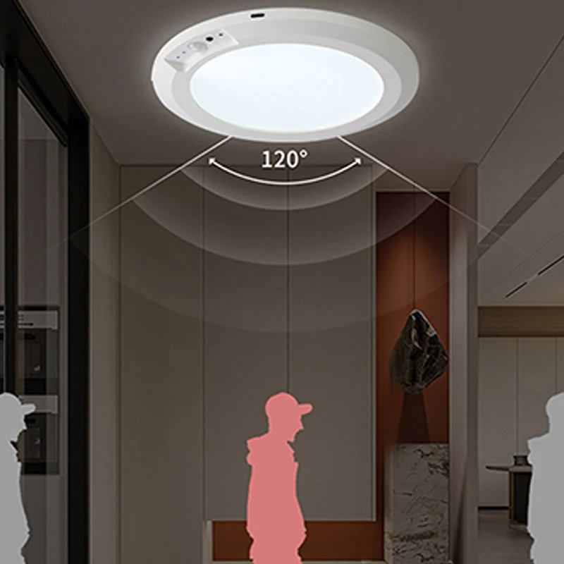 🌞Fris De Lente In Met 50% Korting!💡Magnetische Bewegingssensor Plafondlamp – Geen Boren, Geen Gedoe, Slimme Verlichting! - Image 3