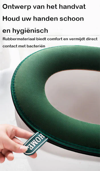 🌞Fris De Lente In Met 50% Korting!🧷 Borduurpatroon Toiletzittingkussen – PU Waterdichte Achterkant | Warm, Antislip & Eenvoudig Schoon te Maken! - Image 12