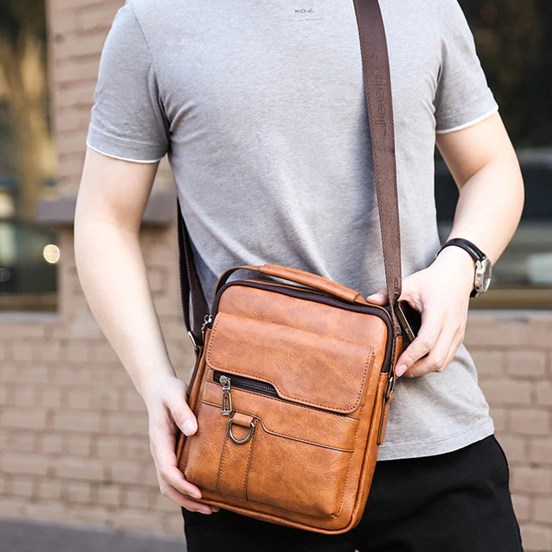 🎉Nieuwjaars Cadeau 50% KORTING!💼Zakelijk-Casuale Herentas met Grote Capaciteit – Duurzaam, Waterdicht & Perfect voor Werk & Reizen! - Image 3