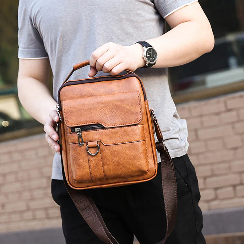 🎉Nieuwjaars Cadeau 50% KORTING!💼Zakelijk-Casuale Herentas met Grote Capaciteit – Duurzaam, Waterdicht & Perfect voor Werk & Reizen! - Image 4