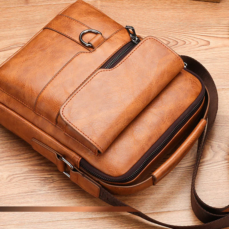 🎉Nieuwjaars Cadeau 50% KORTING!💼Zakelijk-Casuale Herentas met Grote Capaciteit – Duurzaam, Waterdicht & Perfect voor Werk & Reizen! - Image 6