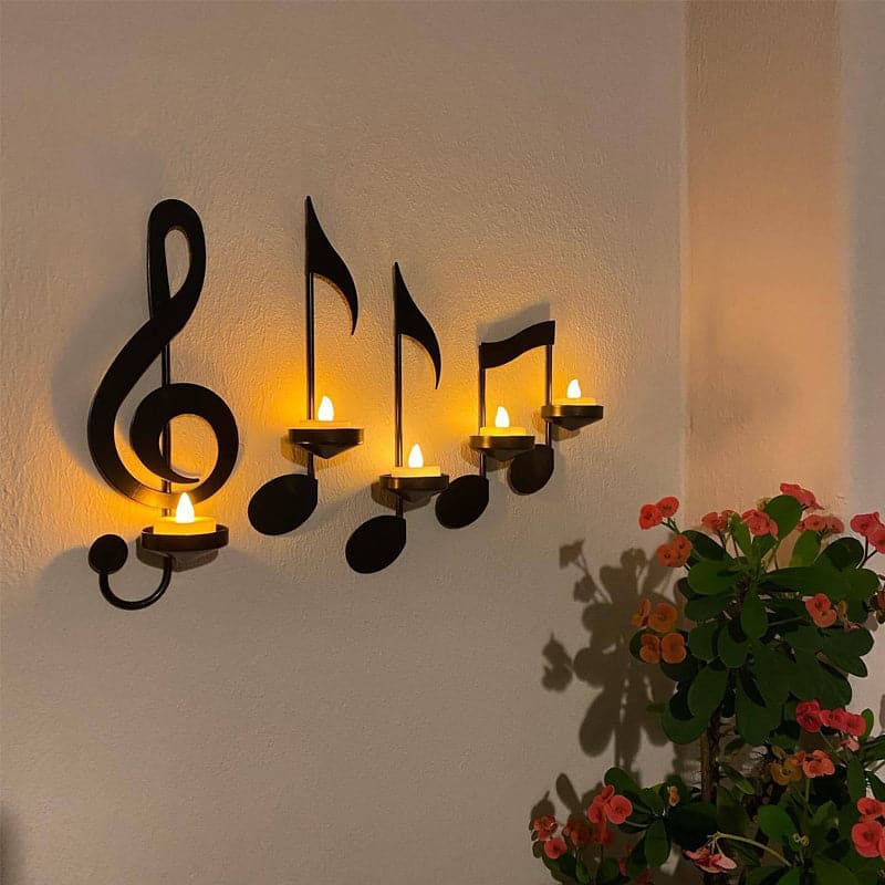 ✨ Netherlshop™ Muzieknoot Wandkandelaar – Unieke Wanddecoratie, Warme Ambiance & Muzikale Stijl (Breng Emotie & Stijl in Huis!) - Image 15