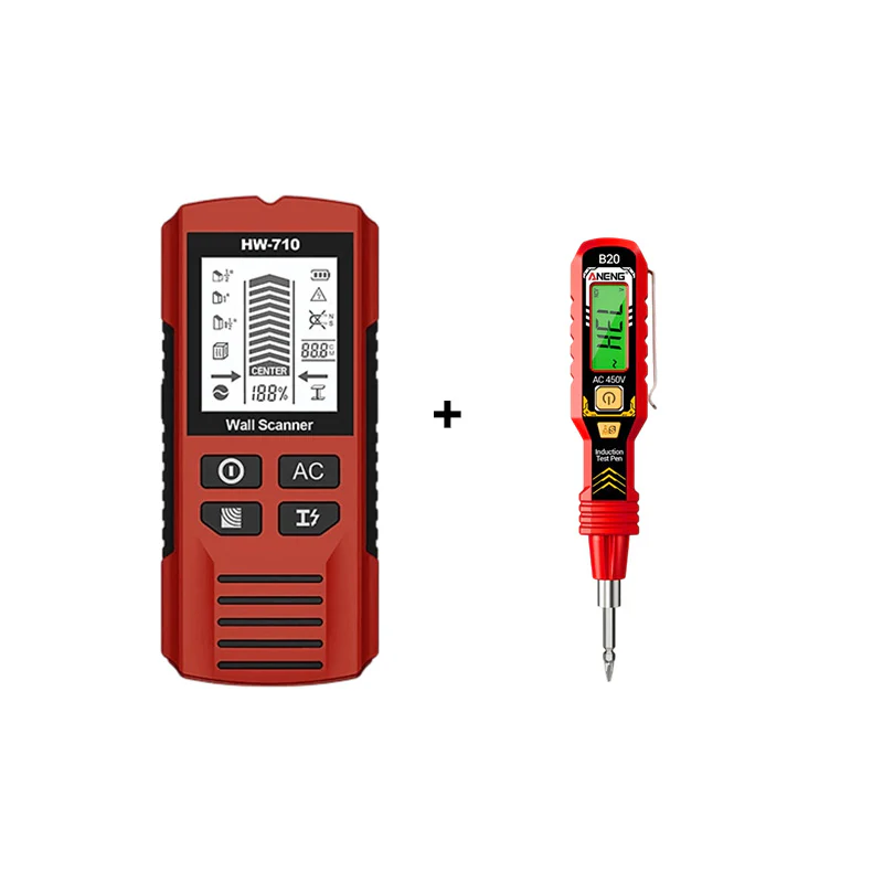 🌞Fris De Lente In Met 50% Korting!🔍 Multifunctionele Muurdetector: Metaal & Leidingen Detecteren – Accuraat & Eenvoudig Gebruiken! - Image 12