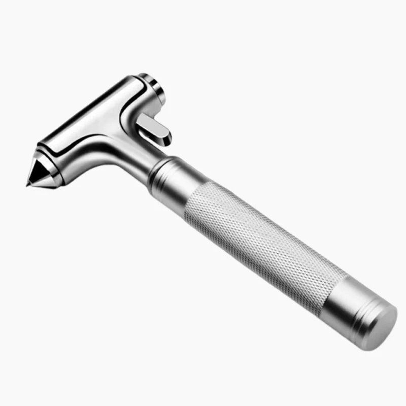 🚗🔨 3-in-1 Metalen Autoveiligheidshamer – Ruitenbreker + Gordelsnijder + Hamer, Duurzaam Metaal & Compact! - Image 10