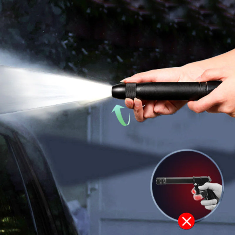 🎉Nieuwjaars Cadeau 50% KORTING!🚿Metalen Sproeikop Met Hoogdruk - Meerdere Spraymodi & Duurzaam Voor Auto & Tuin! - Image 5