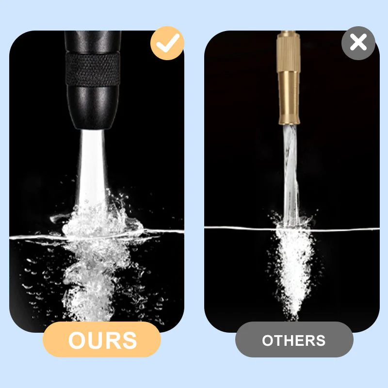 🎉Nieuwjaars Cadeau 50% KORTING!🚿Metalen Sproeikop Met Hoogdruk - Meerdere Spraymodi & Duurzaam Voor Auto & Tuin! - Image 6