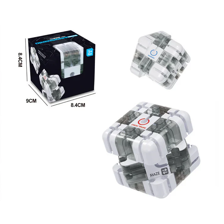 🎁🎄 Vroege Kerst Uitverkoop - 50% Korting! 🧩 Groot 3D Labyrint Puzzel Maze Cube - Super Boeiend! - Image 2