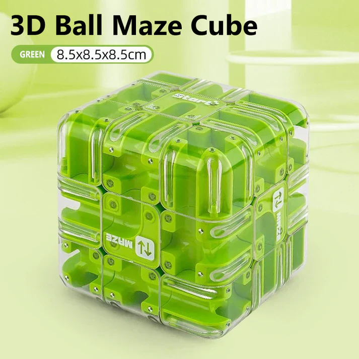 🎁🎄 Vroege Kerst Uitverkoop - 50% Korting! 🧩 Groot 3D Labyrint Puzzel Maze Cube - Super Boeiend! - Image 3