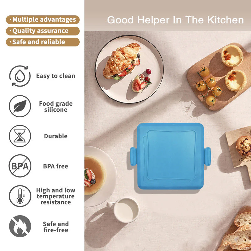 💘Valentijnsaanbieding: 50% Korting! 🥪Magnetron Sandwichmaker & Tosti-Ijzer: Multifunctioneel, Antiaanbak & Vaatwassmachinebestendig – Snelle Maaltijden In Minuten! - Image 4