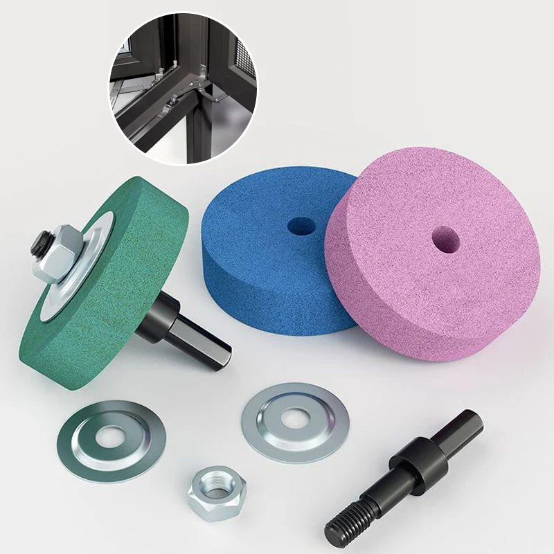 🖤Black Friday topper!50% KORTING✨ Mini-Bandschuurmachine Ombouwbeugel (Met 5 Slijpschijf Types) – Converteer Elektrische Boormachine naar Bankslijpmachine, Multifunctioneel voor Verschillende Materialen! - Image 5