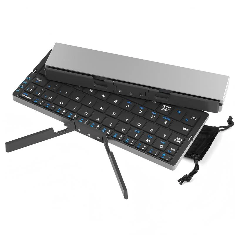 🌞Fris De Lente In Met 50% Korting!🎹 Opvouwbaar Mini Bluetooth-toetsenbord – Magnetische standaard, universeel compatibel & lange batterijduur, draagbaar voor telefoon/tablet/laptop - Image 11