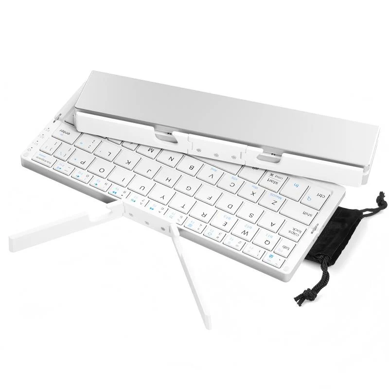 🌞Fris De Lente In Met 50% Korting!🎹 Opvouwbaar Mini Bluetooth-toetsenbord – Magnetische standaard, universeel compatibel & lange batterijduur, draagbaar voor telefoon/tablet/laptop - Image 12