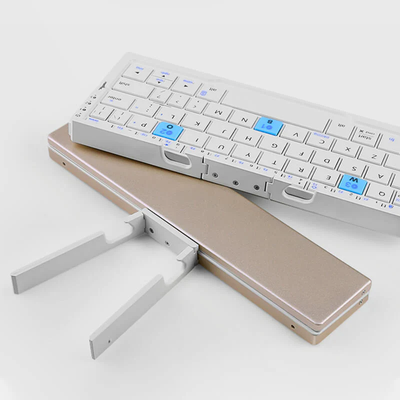 🌞Fris De Lente In Met 50% Korting!🎹 Opvouwbaar Mini Bluetooth-toetsenbord – Magnetische standaard, universeel compatibel & lange batterijduur, draagbaar voor telefoon/tablet/laptop - Image 6
