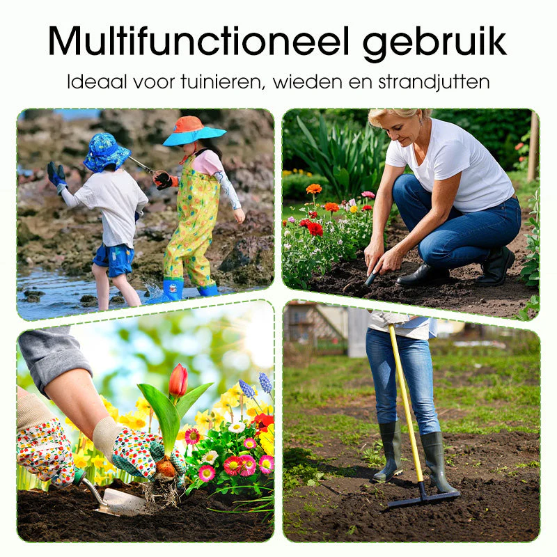 🌿🔧 Mini Handhark van Roestvrij Staal – Duurzame Constructie, Conische Scherpe Tanden & Veelzijdig voor Tuin/Strand! - Image 8