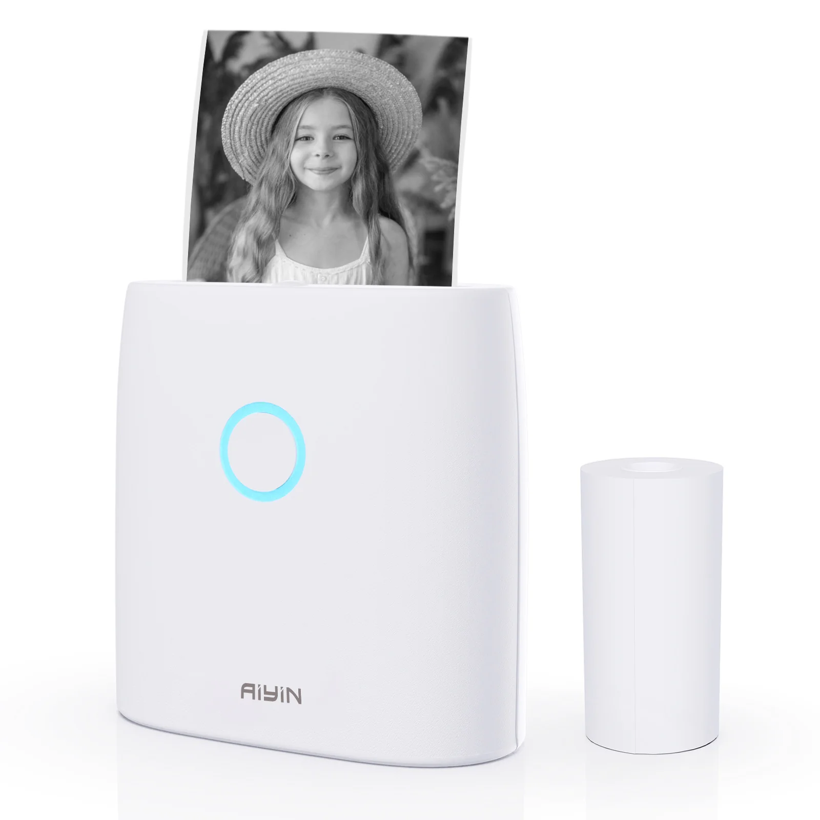 🌞Fris De Lente In Met 50% Korting!🎞️ Mini Herinneringsstickerprinter Bluetooth | 300 DPI HD Foto’s | 5 Rollen BPA-vrij Papier | Onmiddellijke Herinneringen
