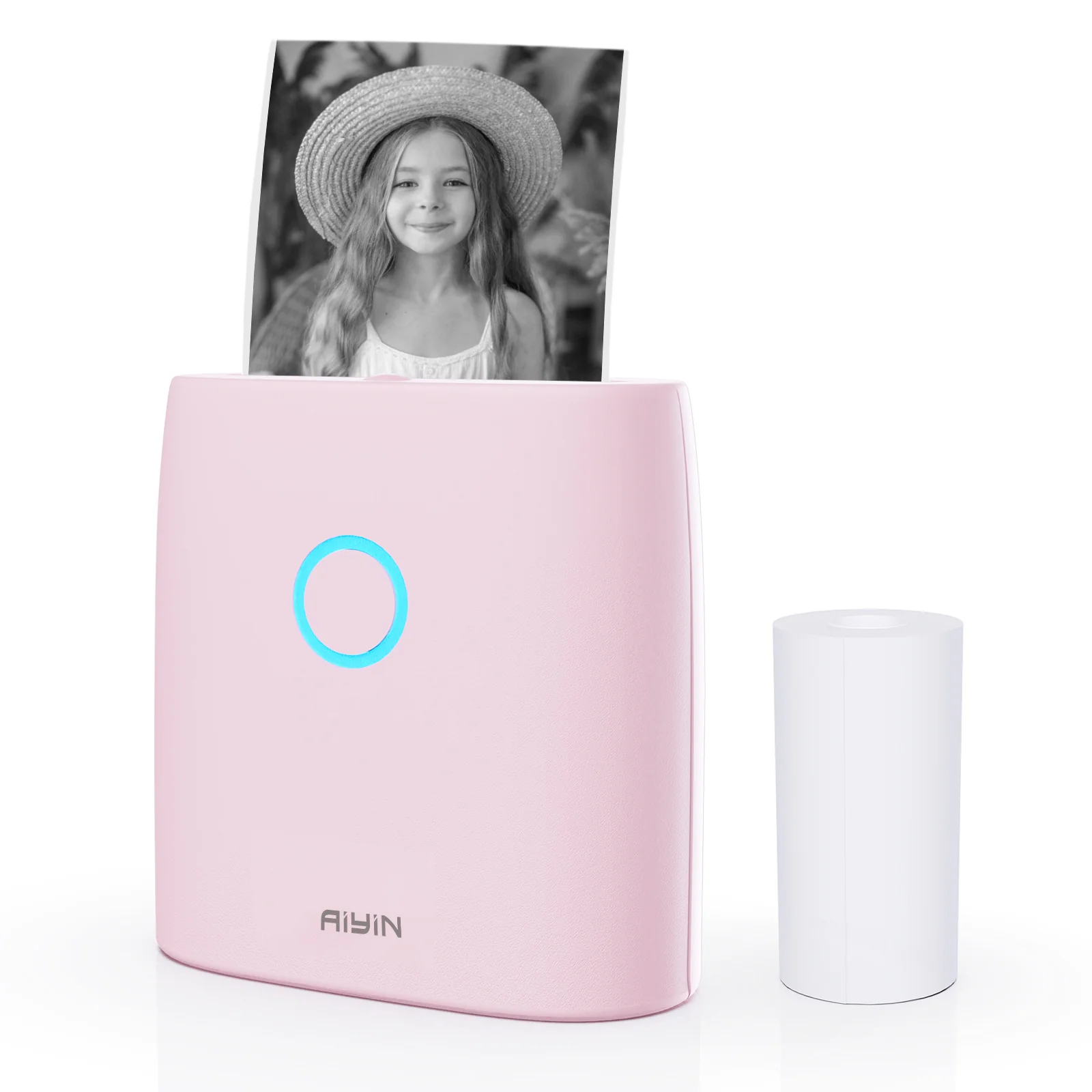🌞Fris De Lente In Met 50% Korting!🎞️ Mini Herinneringsstickerprinter Bluetooth | 300 DPI HD Foto’s | 5 Rollen BPA-vrij Papier | Onmiddellijke Herinneringen - Image 2