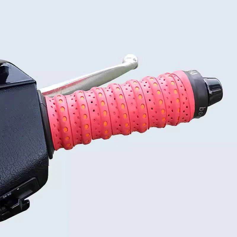 🏍️👍 Antislip Zachte Siliconen Grip Tape voor Motorfietssturen – Drukpunten Design, Ademend & Breed Toepassing! - Image 11