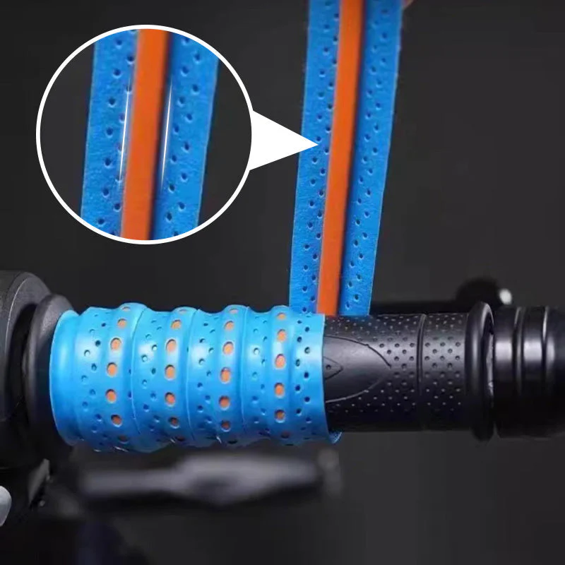 🏍️👍 Antislip Zachte Siliconen Grip Tape voor Motorfietssturen – Drukpunten Design, Ademend & Breed Toepassing! - Image 4