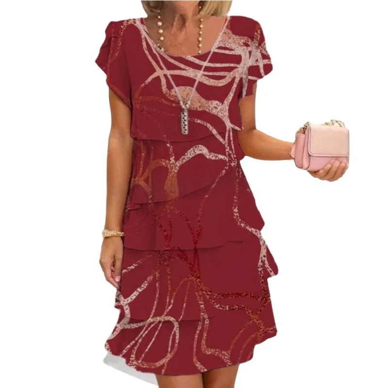 🌞Fris De Lente In Met 50% Korting!👗 Elegante Ruche-Jurk voor Dames – Lichtgewicht, Comfortabel & Stijlvol voor Elke Gelegenheid! - Image 5
