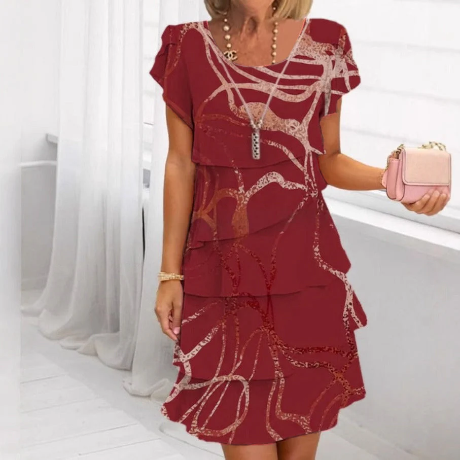 🌞Fris De Lente In Met 50% Korting!👗 Elegante Ruche-Jurk voor Dames – Lichtgewicht, Comfortabel & Stijlvol voor Elke Gelegenheid! - Image 9