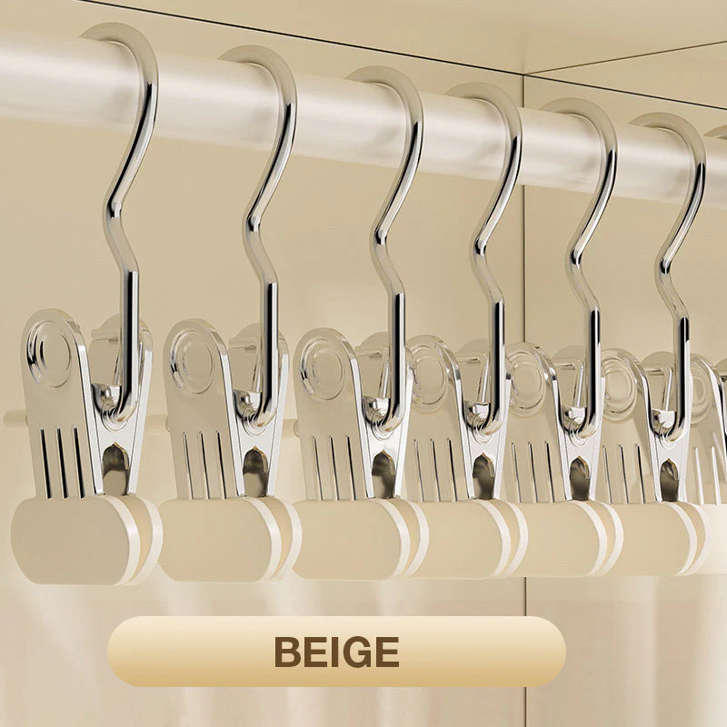 👔🧺 Multifunctionele Washaken met Clips – Sterke Klemkracht, Antislip Rubber & Duurzaam Roestvrij Staal (Veelzijdig voor Wasmachine & Opbergruimtes - Image 10
