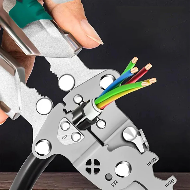 🎉Nieuwjaars Cadeau 50% KORTING!🔧Multifunctionele Opvouwbare Elektricientang (Spanningsdetectie + 10+ Functies) – Compact & Veilig Voor Elektriciens/Klussen! - Image 6