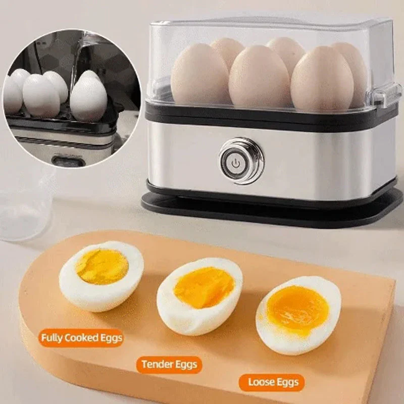 🎉Nieuwjaars Cadeau 50% KORTING!🍳Multifunctionele Stoom Eierkoker (Transparant Deksel): Snel Gelijkmatig Koken + Veilig & Compact – Gezonde Ontbijt In Minuten! - Image 7
