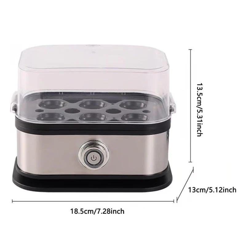 🎉Nieuwjaars Cadeau 50% KORTING!🍳Multifunctionele Stoom Eierkoker (Transparant Deksel): Snel Gelijkmatig Koken + Veilig & Compact – Gezonde Ontbijt In Minuten! - Image 8