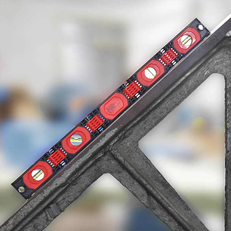 🌞Fris De Lente In Met 50% Korting!🛠️Opvouwbare 5-in-1 Waterpas-Liniaal – Magnetisch, Precies & Draagbaar, Voor Hoeken, Trappen & Complexe Metingen - Image 7