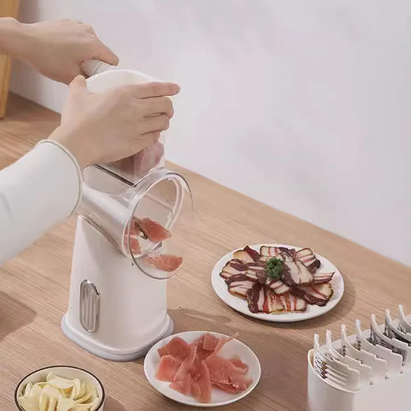 🌞Fris De Lente In Met 50% Korting!🥗 5-in-1 Draaibare Groenteschaaf met Handvat – Snel & Moeiteloos Bereiden van Groenten! - Image 4