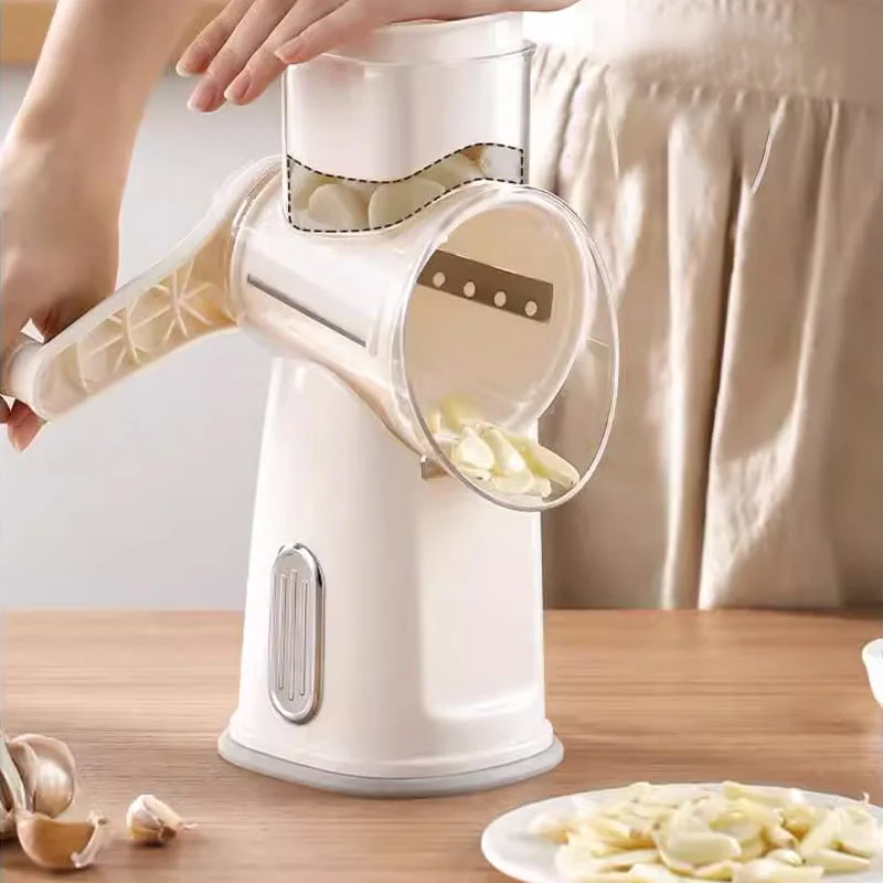🌞Fris De Lente In Met 50% Korting!🥗 5-in-1 Draaibare Groenteschaaf met Handvat – Snel & Moeiteloos Bereiden van Groenten! - Image 8