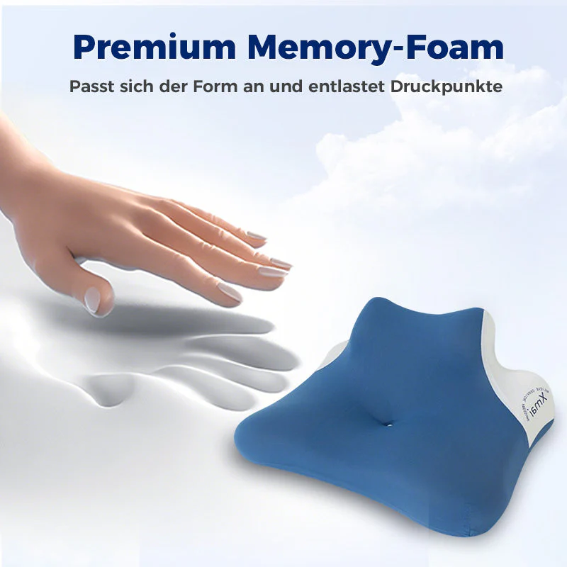 💤🪑 Multifunctioneel Ergonomisch Traagschuimkussen – Conturontwerp, Ademend Verkoelend & Voor Slaap + Langedurige Zitting! - Image 4