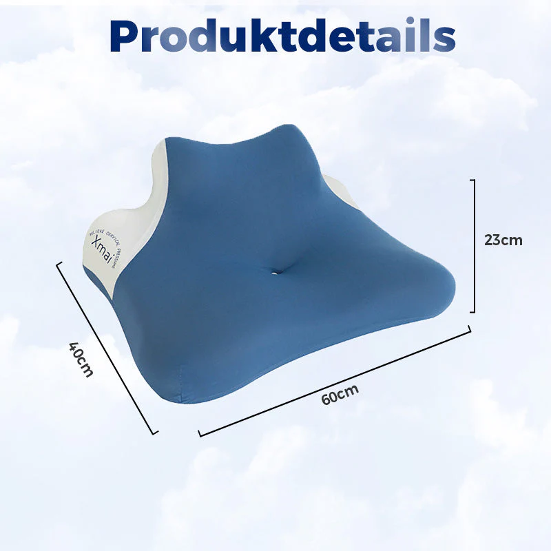 💤🪑 Multifunctioneel Ergonomisch Traagschuimkussen – Conturontwerp, Ademend Verkoelend & Voor Slaap + Langedurige Zitting! - Image 7