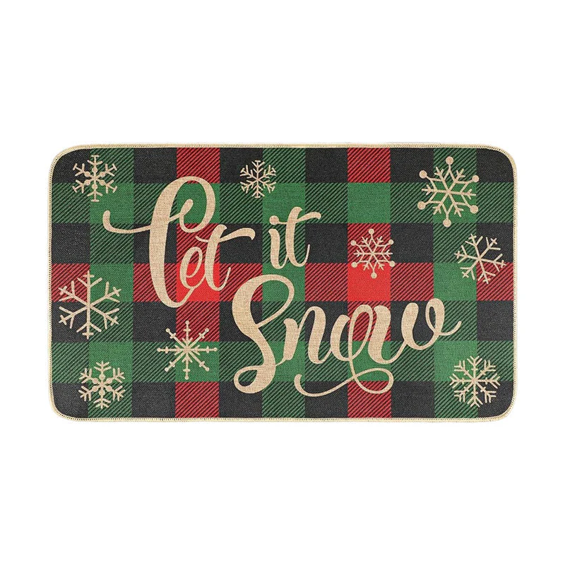 🎄❄️ Antislip Kerst Keukenmatten – Feestelijke Sneeuwpop Ontwerp, Duurzaam & Veelzijdig (Kerstdecoratie voor Keuken & Hal!) - Image 11
