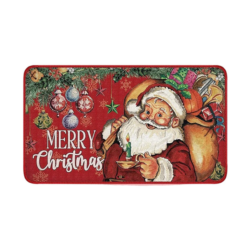 🎄❄️ Antislip Kerst Keukenmatten – Feestelijke Sneeuwpop Ontwerp, Duurzaam & Veelzijdig (Kerstdecoratie voor Keuken & Hal!) - Image 14