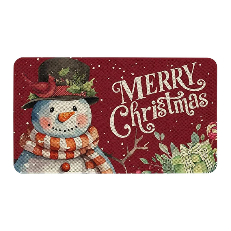 🎄❄️ Antislip Kerst Keukenmatten – Feestelijke Sneeuwpop Ontwerp, Duurzaam & Veelzijdig (Kerstdecoratie voor Keuken & Hal!) - Image 16