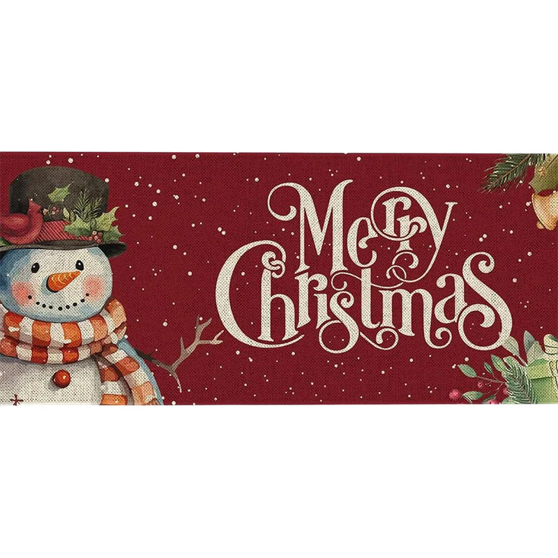 🎄❄️ Antislip Kerst Keukenmatten – Feestelijke Sneeuwpop Ontwerp, Duurzaam & Veelzijdig (Kerstdecoratie voor Keuken & Hal!) - Image 28