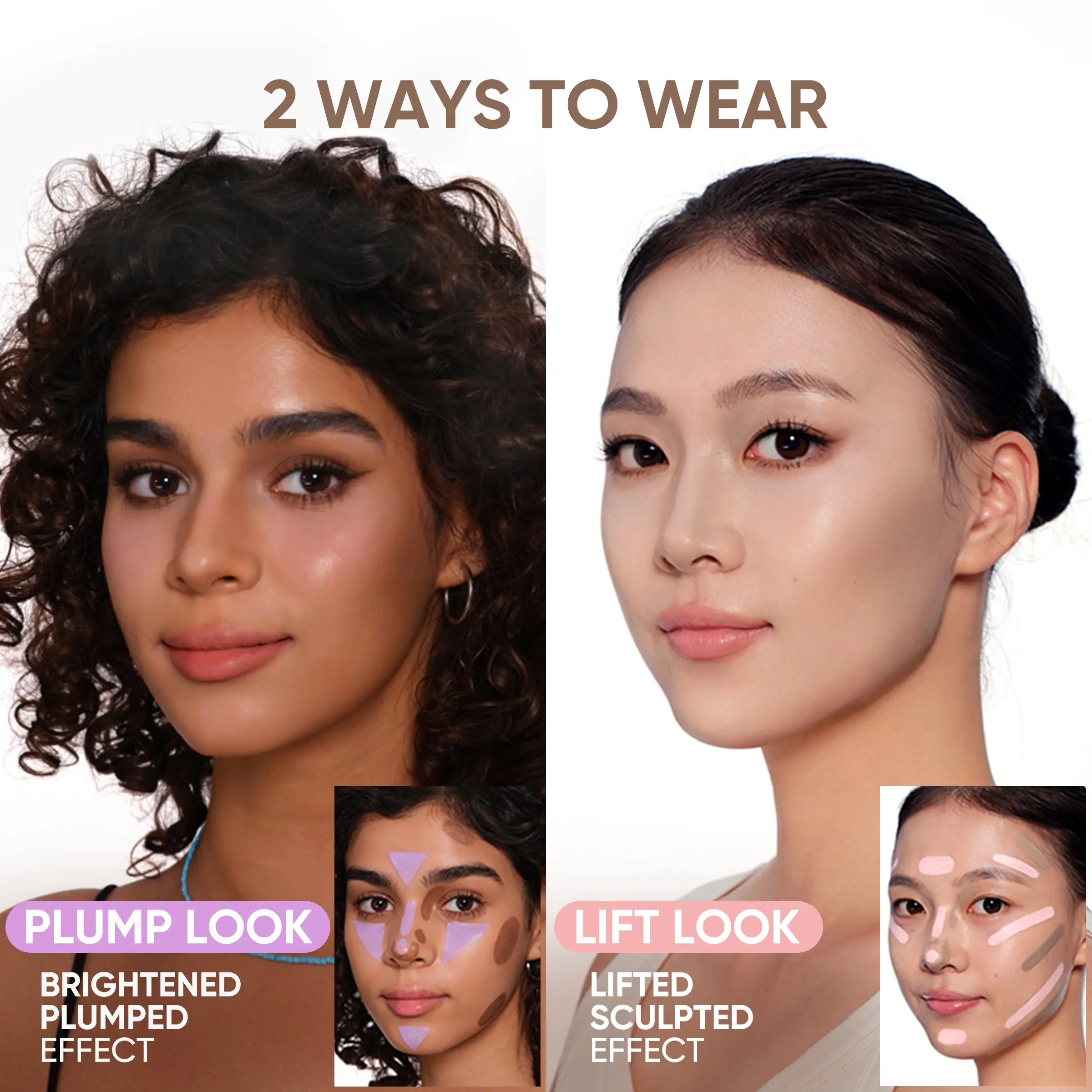 🌞Fris De Lente In Met 50% Korting!✨ 2-in-1 Highlighter & Contour Stick – Sculpteer & Verlicht in 1 Stap | 12U Langdurig! - Image 3