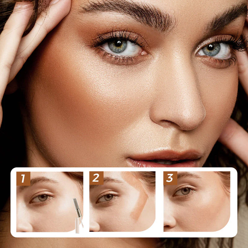 🌞Fris De Lente In Met 50% Korting!✨ 2-in-1 Highlighter & Contour Stick – Sculpteer & Verlicht in 1 Stap | 12U Langdurig! - Image 8