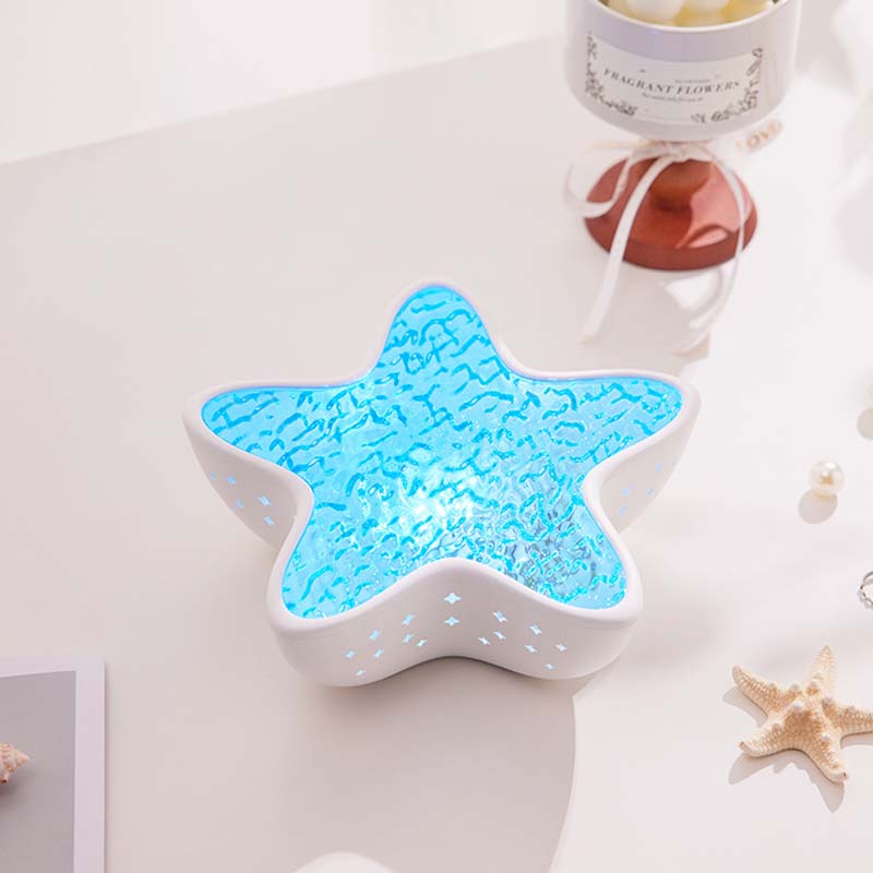 💘Valentijnsaanbieding: 50% Korting! 🐚 Zeester Oceaanprojectorlamp – 7 Kleuren Aurora & Rustgevende Waterrimpels! - Image 11